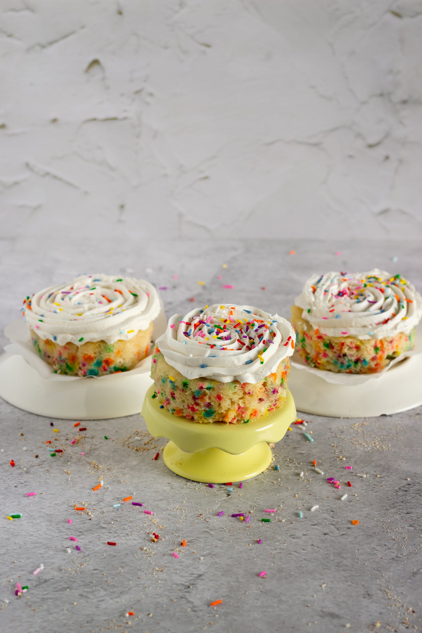Personal Funfetti Cake