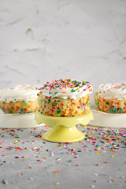 Personal Funfetti Cake