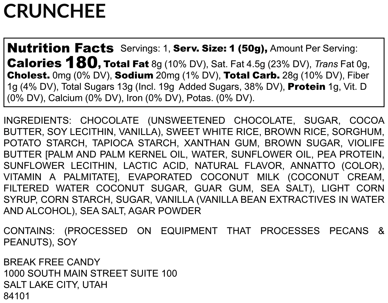 Vegan Crunchee™ (Pack of 4)