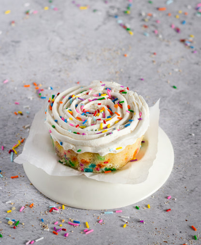 Personal Funfetti Cake
