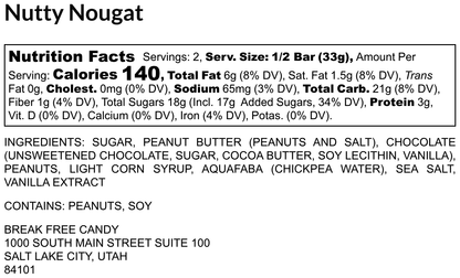 Vegan Nutty Nougat™ (Pack of 4)