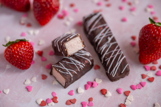 Strawberry Marshmallow Bars